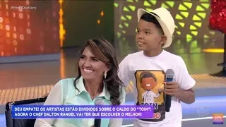 Toin do Caldo é premiado após conquistar paladar de artistas