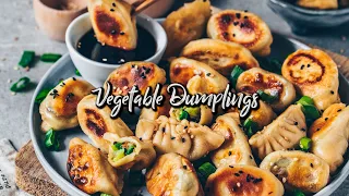 Vegetable Dumplings (Vegan Gyoza/Potstickers) * Recipe