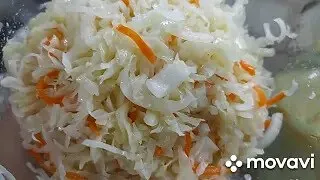 Квашеная хрустящая капуста за 3 дня! Самый вкусный  и простой рецепт настоящей квашенной капусты!