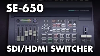 Introducing: Datavideo SE-650 HDMI/SDI HD Video Switcher w/ Built-in Audio Mixer