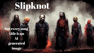 Slipknot  - Slipknot but every song title is an AI generated image