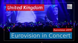 United Kingdom Eurovision 2019 Live: Michael Rice - Bigger Than Us - EiC