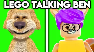TALKING BEN But It's LEGO! (FUNNY LANKYBOX TALKING BEN PARODY)