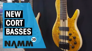 Cort NAMM 2020 | New Artisan Series basses | Thomann