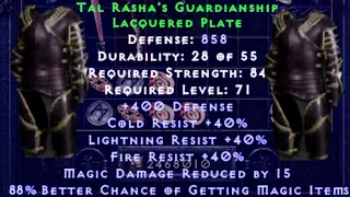 Where to Farm for Tal Rasha's Guardianship Armor - Diablo 2 Resurrected