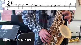 Jingle Bells - saxophone