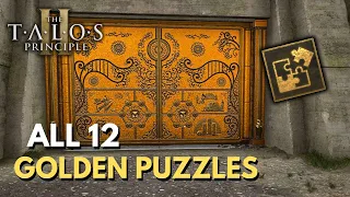 The Talos Principle 2 - All 12 Golden Puzzles Solutions Guide Walkthrough - Renaissance Robot