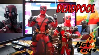 Hot Toys Deadpool Movie 1/6th Scale Figure Unboxing