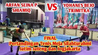 Arfan Seina P SHIAMIQ vs Yohanes Bejo Trimitra ||| Pertandingan Silahturahmi Jatim Jateng dan Jogja