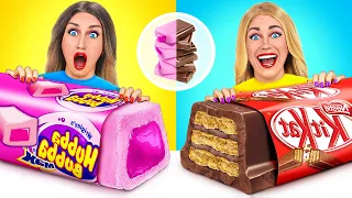 Chewing-Gum vs Nourriture au chocolat Défi | Défi Fou par Multi DO Fun Challenge