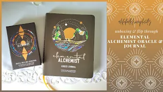 Elemental Alchemist Oracle & Guided Journal | Unboxing & Flip-Through