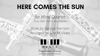 Here Comes The Sun - The Beatles (Wind Quartet)