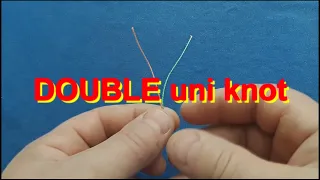 DOUBLE uni knot/Ural Fishing