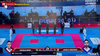 Campeonato Mundial de Karate WKF Dubai 2021 (2020) - Douglas Brose Campeão