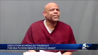 Execution date approaches for Oklahoma death row inmate Donald Grant