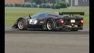 Ferrari P4/5 Competizione 2011 at Top Gear Testing