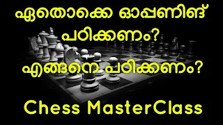 HOW MANY and WHAT Openings Should You Study - Studying Openings - Chess MasterClass