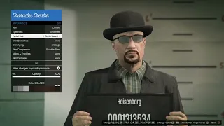 How to make Walter White in GTA 5 Online