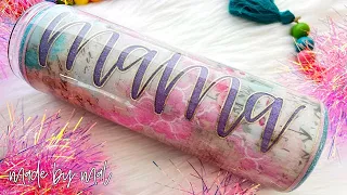 Shabby Chic Mama Tumbler Tutorial | Mother's Day Series 2024