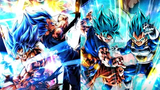 Duo Blue Goku & Vegeta 2vs3 Dragon Ball Legends Pvp