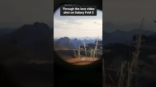 Through the lens video of VR1 shot on Galaxy Fold 3