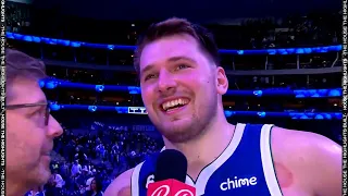 Luka Doncic Talks CRAZY 60 PTS Performance vs Knicks, Postgame Interview 🔥