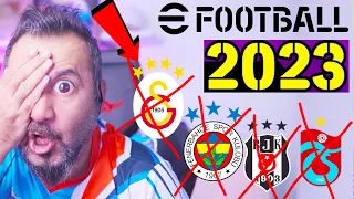 eFootball 2023 ÇIKTI! ama KÖTÜ HABERLERİM VAR! EFSANE ZORLUKTA FRİKİK GOLÜ | PES 2022 GS RÜYA KADRO!