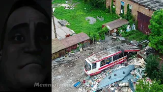 Таганрогский трамвай До и После: