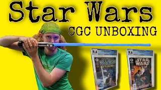 STAR WARS CGC UNBOXING 17 BOOKS