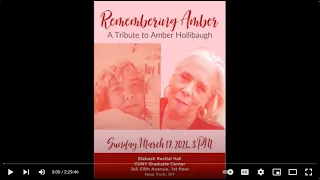 Remembering Amber -- A Tribute to Amber Hollibaugh