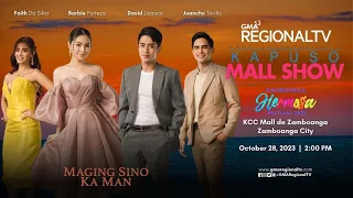 MAGING SINO KA MAN Cast at KCC Mall de Zamboanga #barbieforteza #davidlicauco #juanchotrivino #gma