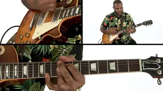 Kirk Fletcher Guitar Lesson - El Medio Stomp: Breakdown - TrueHeart Blues: Rhythm