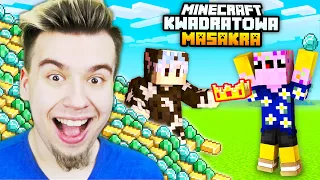 SPRZEDAŁEM KORONĘ I STAŁEM SIĘ NAJBOGATSZY! (Minecraft Kwadratowa Masakra)