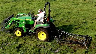 Can a Harrow Help Spread Horse & Cow Manure?