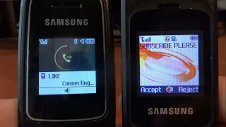Incoming call & Outgoing call at the Same Time Samsung E1150i +B300
