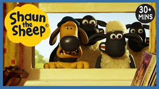 Shaun the Sheep🐑 Full Episodes 👨‍🎤🦊 Bad Guys, Rock Stars & One Crafty Fox | Cartoons for Kids