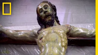 Secret Message Discovered in Statue of Jesus | National Geographic