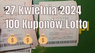 Kupony Lotto #001 👉 100 Kuponów Lotto Plus 🔥 Kumulacja 12 000 000 💰💰