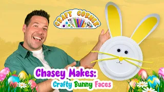 Here's Chasey - Craft Corner: Easter Bunny Faces