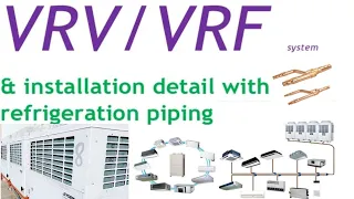 16- VRF/VRV system and piping design and installation details.