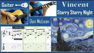 Vincent "Starry Starry Night" / Don McLean (Guitar) [Notation + TAB]