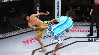 UFC4 Bruce Lee vs Beautiful Indian  EA Sports UFC 4 - PS5