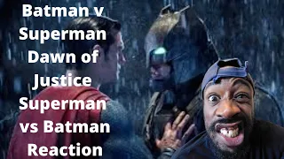 Batman v Superman Dawn of Justice Superman vs Batman Reaction