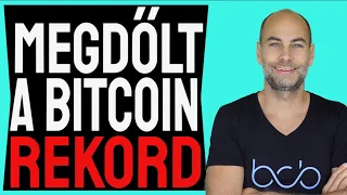 MEGDŐLT A BITCOIN REKORD! [Részletek]