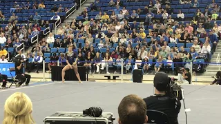 Pauline Tratz 2018 Floor at Meet the Bruins 9.925