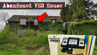 Abandoned "VHS Tapes" House FULL of Amazing Things!