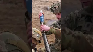 U.S. Army Paratroopers Conduct Live Fire Exercise with M224 60mm Practice Mortar Rounds in Slovenia