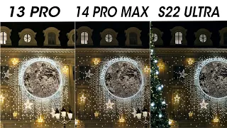 Xiaomi 13 Pro vs iPhone 14 Pro Max vs Samsung Galaxy S22 Ultra Camera Test Comparison