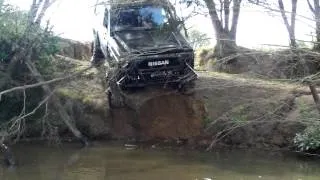 nissan safari in water nz