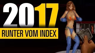 Runter vom Index | Diese Spiele wurden 2017 von der Liste gestrichen